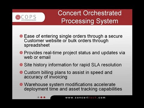 COPS: Web-Based Software Application for Multi-Site Installs