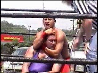 Solitude vs malachi in ICW Pro Wrestling Action