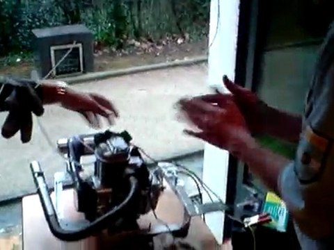 Démarrage du moteur avec carburateur #1