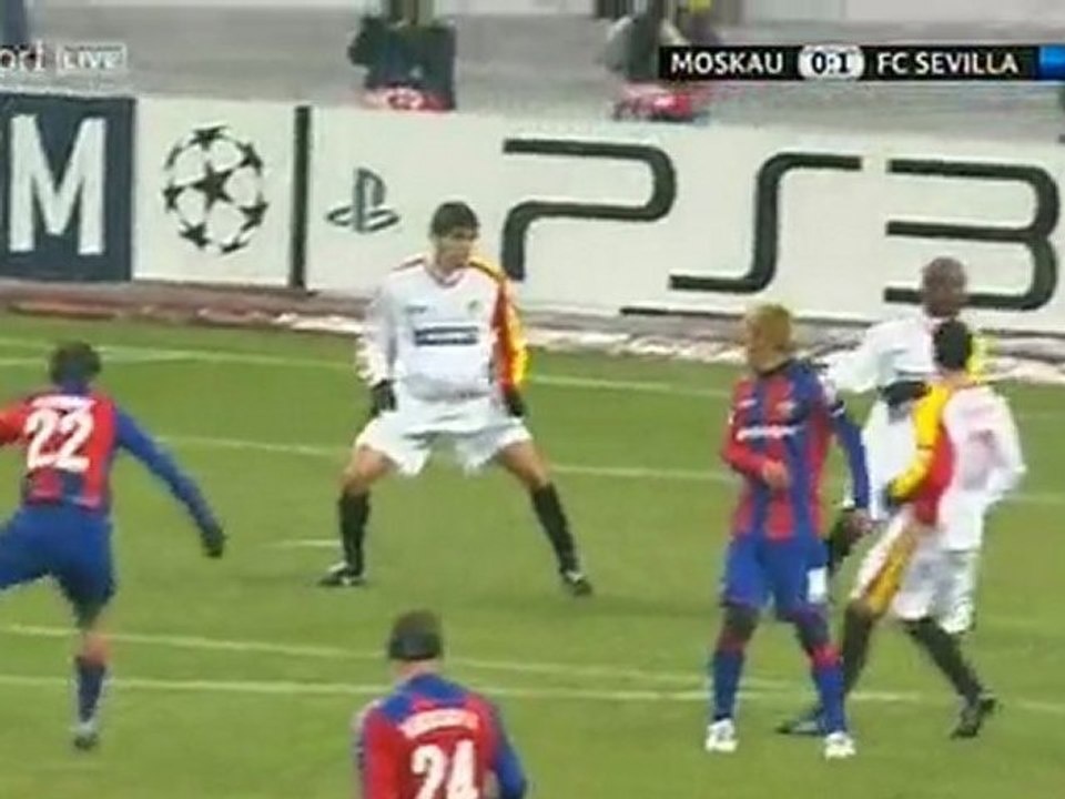CSKA Moskva v Sevilla