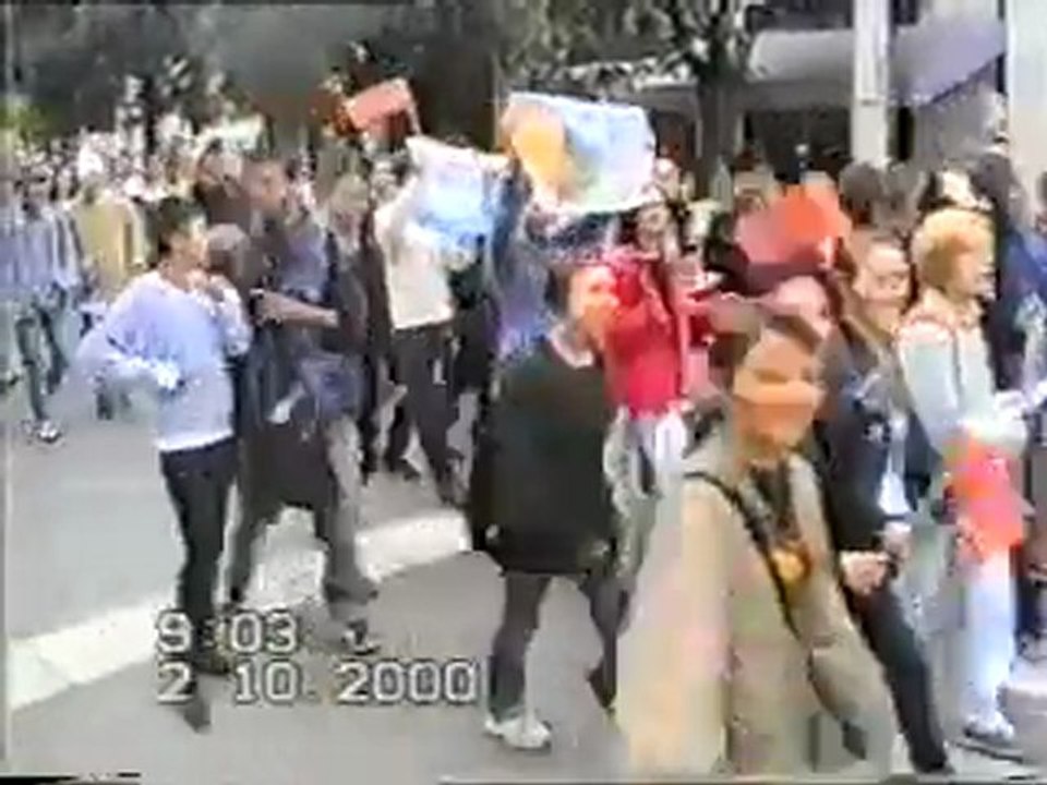 Protesti 2000 u Knjazevcu 6 deo