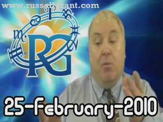 RussellGrant.com Video Horoscope Taurus February Thursday 25