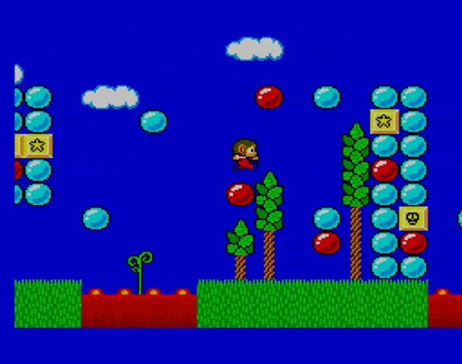 Vidéotest bêta de Alex Kidd in Miracle World ( MS )