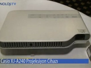 Teknoloji TV Ürün: casio xj-a240 projeksiyon cihazi
