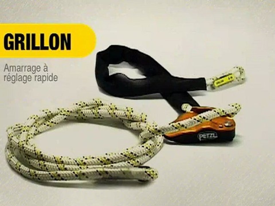 GRILLON [français] Amarrage à réglage rapide