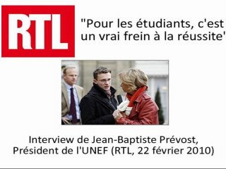 Examens universitaires : interview de Jean-Baptiste Prévost
