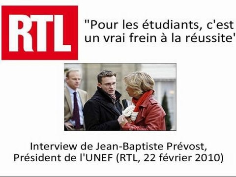 Examens universitaires : interview de Jean-Baptiste Prévost