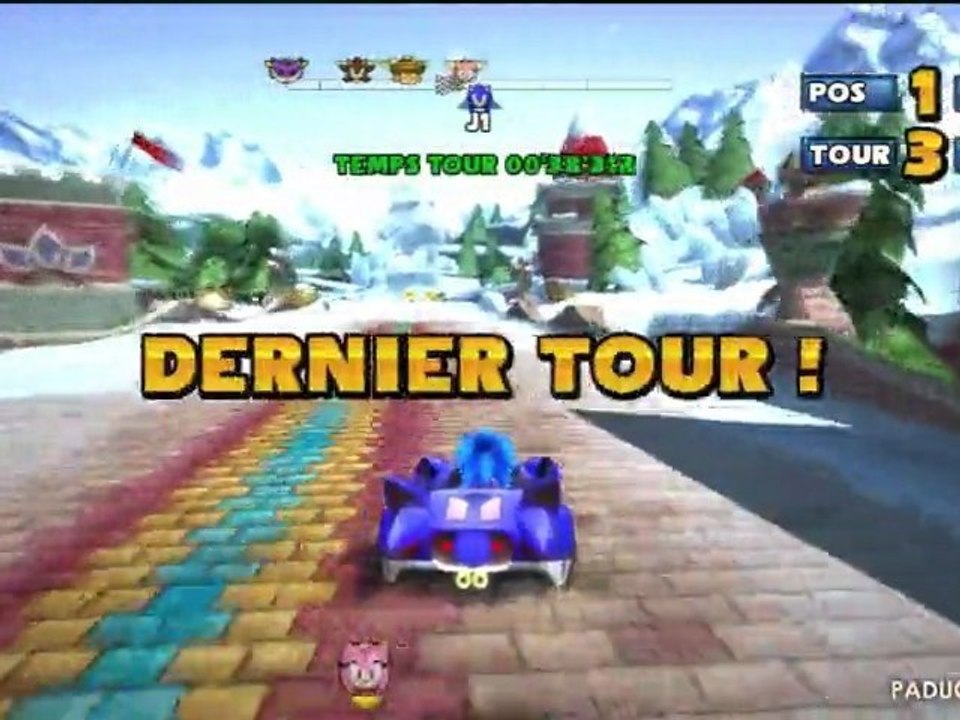 [HD] First Level de Sonic & Sega All-Stars Racing