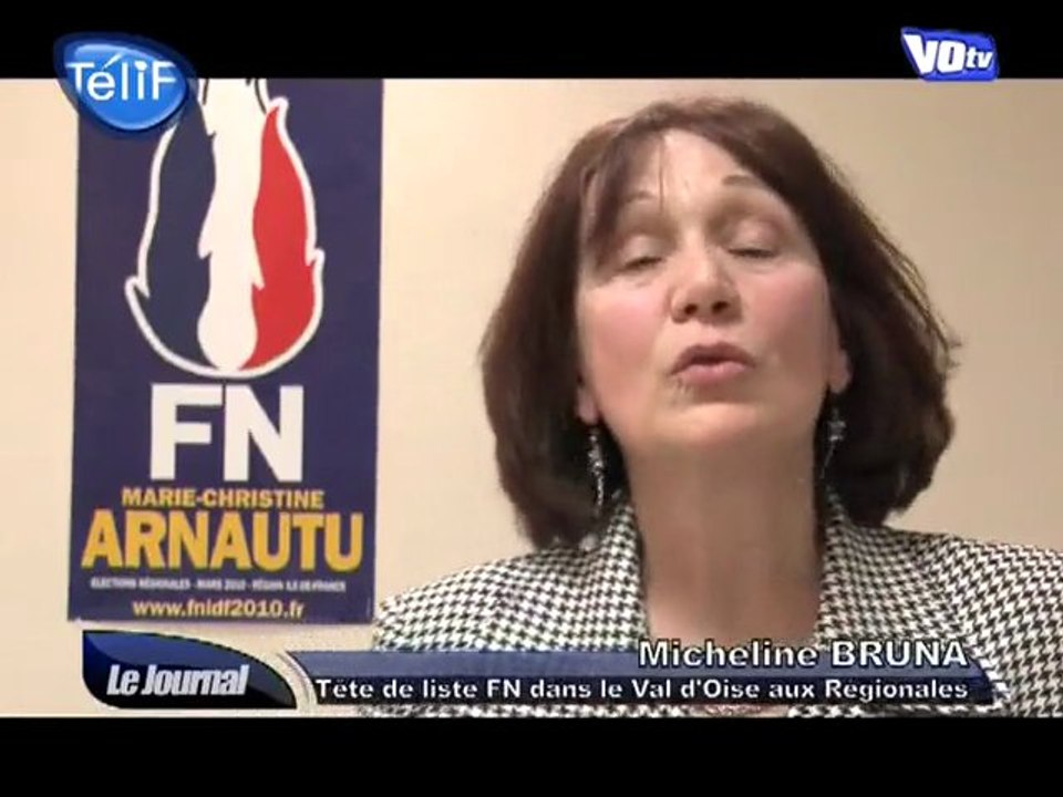 Régionales 2010 : le FN présente sa liste (Val d'Oise)