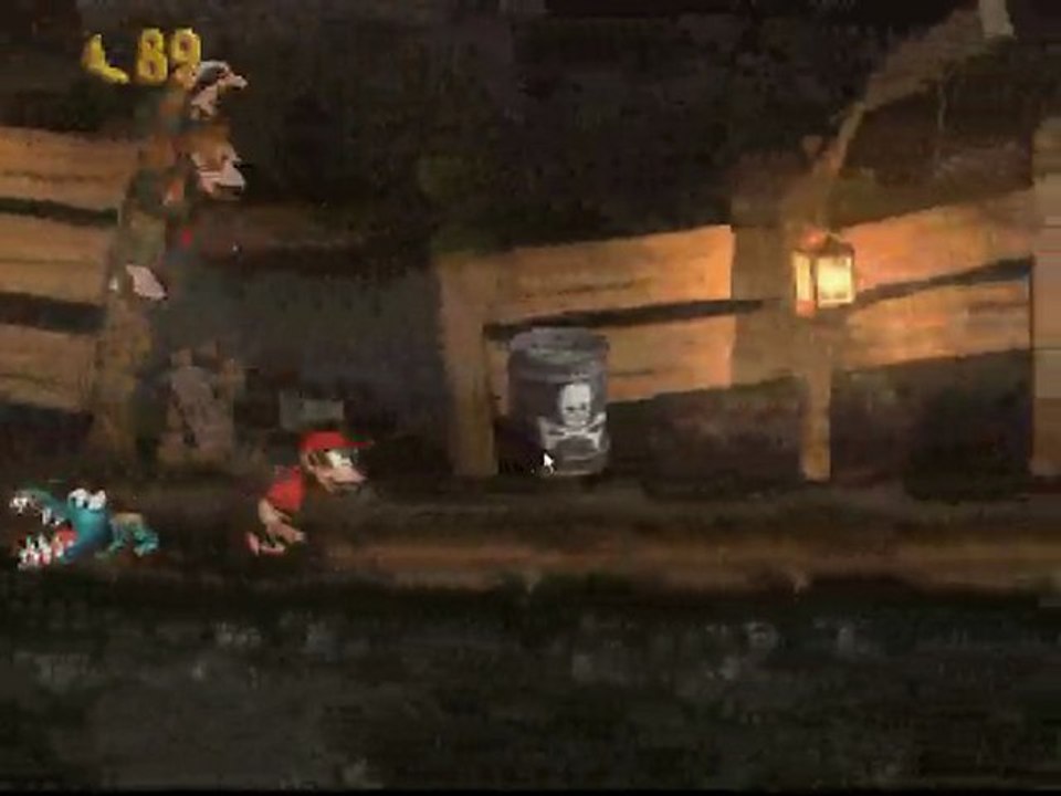 donkey kong partie 19 avec encore de la triche ! =/