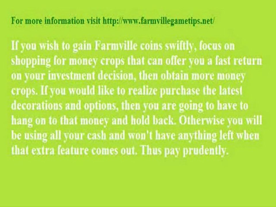 Farmville: The Ways That The Professionals Use Each Day