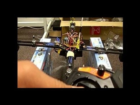 Coriolis: création d'un drone quadrirotor - PFE 2010 ECE