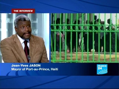 Jean-Yves Jason, mayor of Port-au-Prince