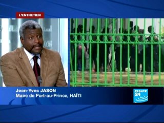 Jean-Yves Jason, maire de Port-au-Prince