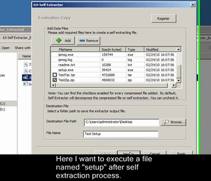 JiJi Self Extractor  Free RAR File Extractor