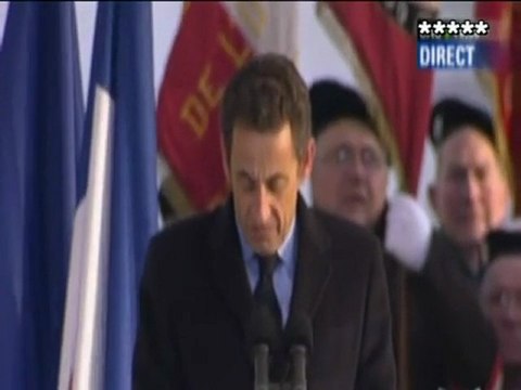 Sarkozy Profanations des tombes des soldats musulmans.