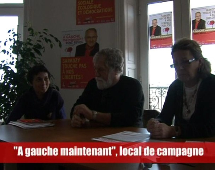 A gauche maintenant en Languedoc Roussillon