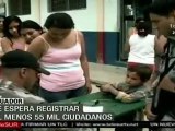 Ecuador mantiene registro ampliado para refugiados