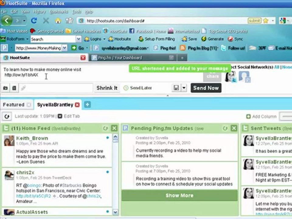 Social Media Automatic & Scheduled Updates