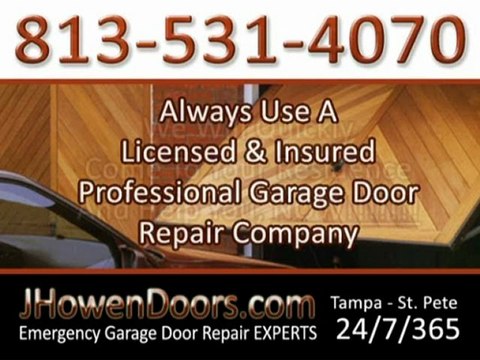Garage Door repair Tampa