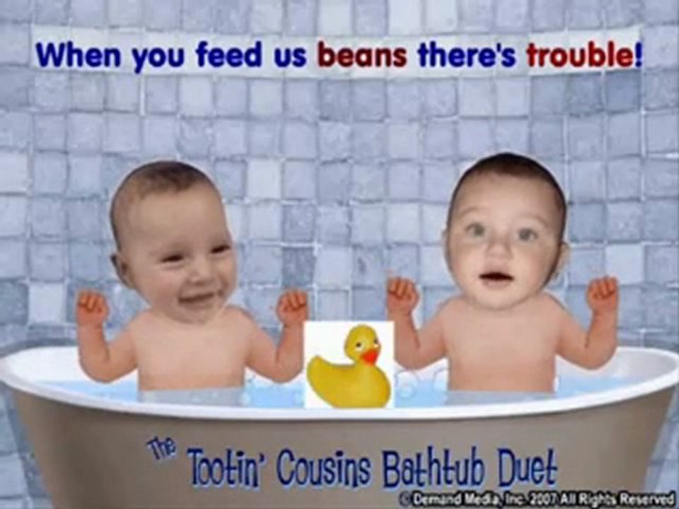 Tootin' Bathtub Baby Cousins