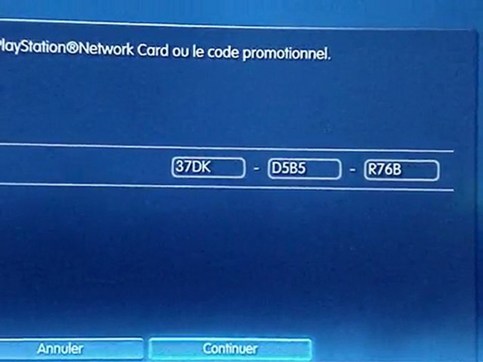Psn Card Error