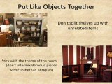 Leesburg VA Antiques Decorating Tip #2: How to Group Decor
