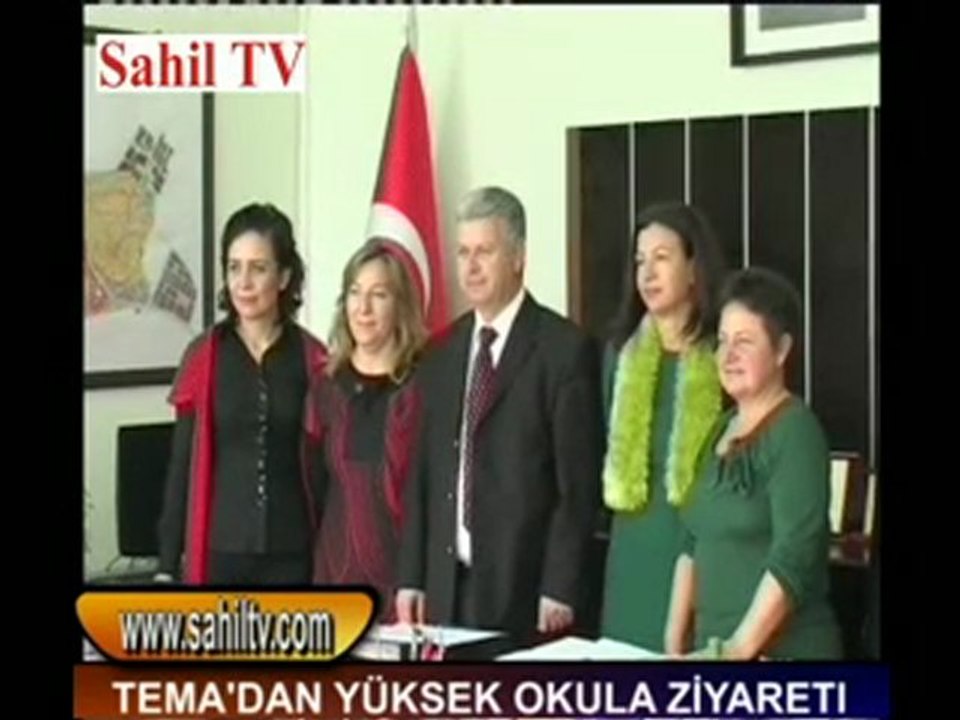 TEMA'DAN YÜKSEK OKULA ZİYARET