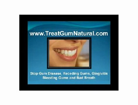 End Gum Disease, Receding Gums, Sore Swollen Mouth