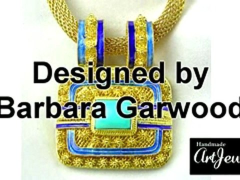 Barbara Garwood Jewelry Turquoise Necklace B-213/G