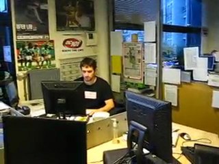 LA BURNE COULISSES EQUIPE TV 25 FEVRIER 2010