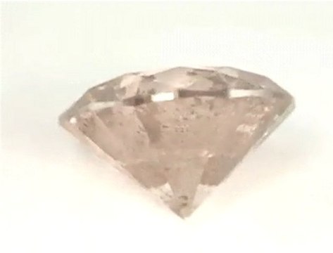 Pink Round Cut Diamond, Pink Colored Diamond, Loose Pink