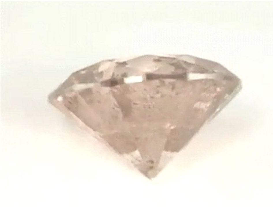 Pink Round Cut Diamond, Pink Colored Diamond, Loose Pink