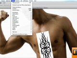 Photoshop cs5 cs4 tuto -Ajouter un tatouage -Graphis Channel