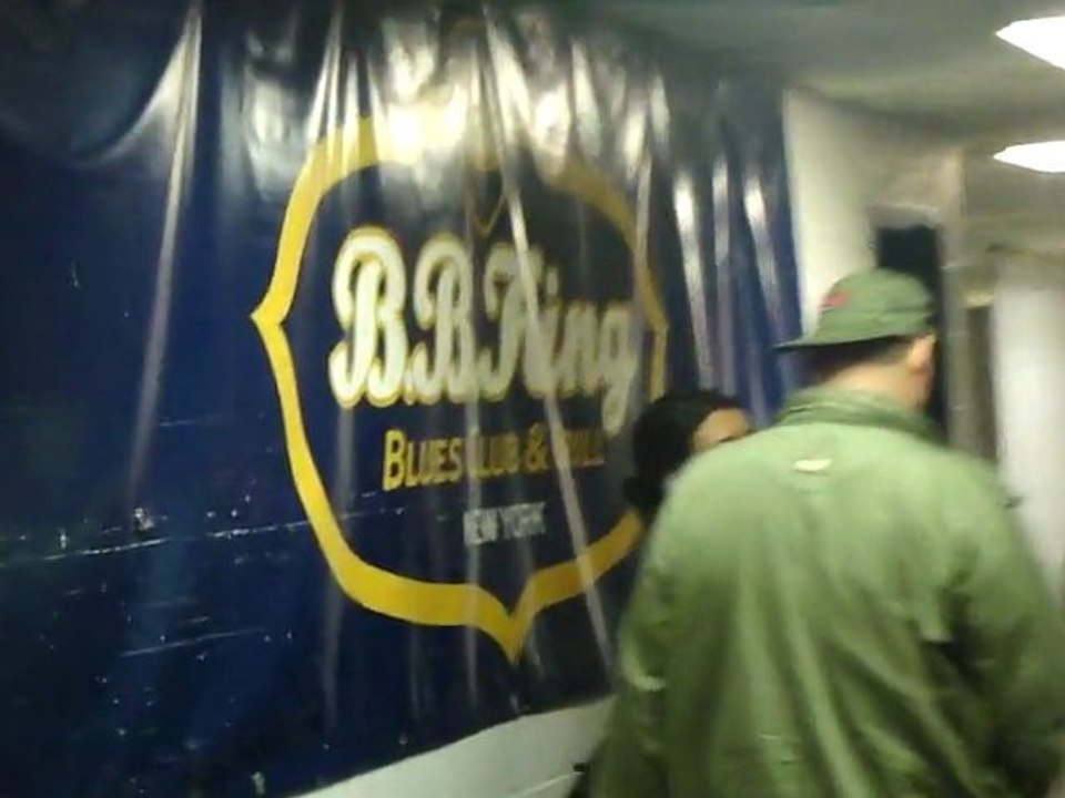back stage @bb kings ubb event