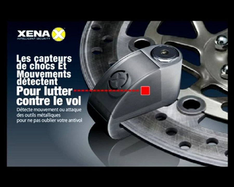 Fonctionnement des bloque-disques alarme XENA