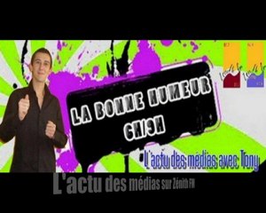 L'actu des médias avec Tony sur Zénith Fm