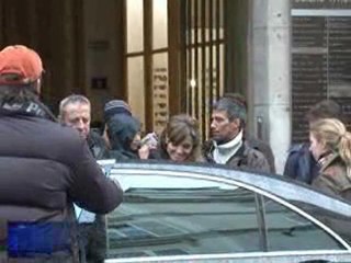 Angelina Jolie en tournage à Paris