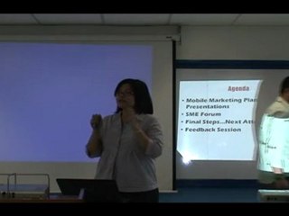 Mobile Marketing Face to Face Session Part I