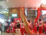 Nouvel an Chinois Danse du dragon à Singapour