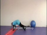 How To Perform Burpee Push up workout - Burpees Exercise