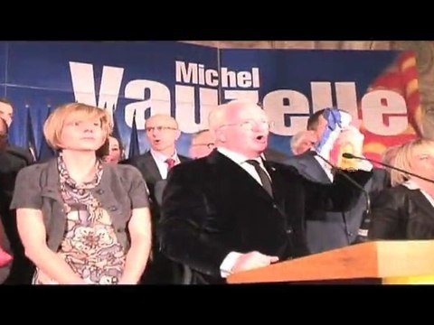 Meeting de Michel Vauzelle à Avignon