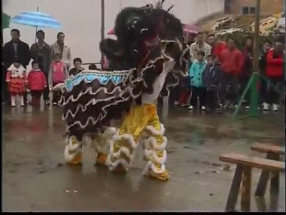 Human Mobile Stage 50N, Kau Tong Village,Lion Dance,2010 CNY