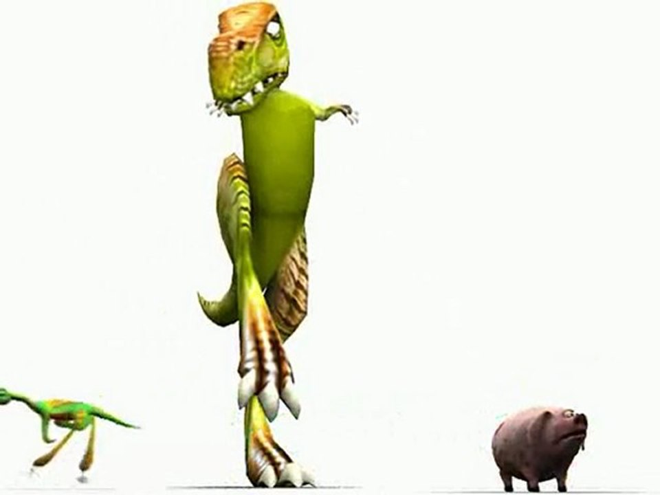 Dinosaure vs cochon