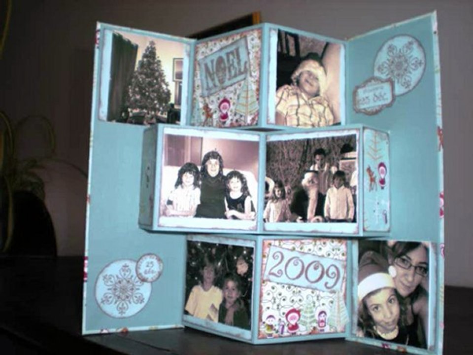 Mini album scrapbooking
