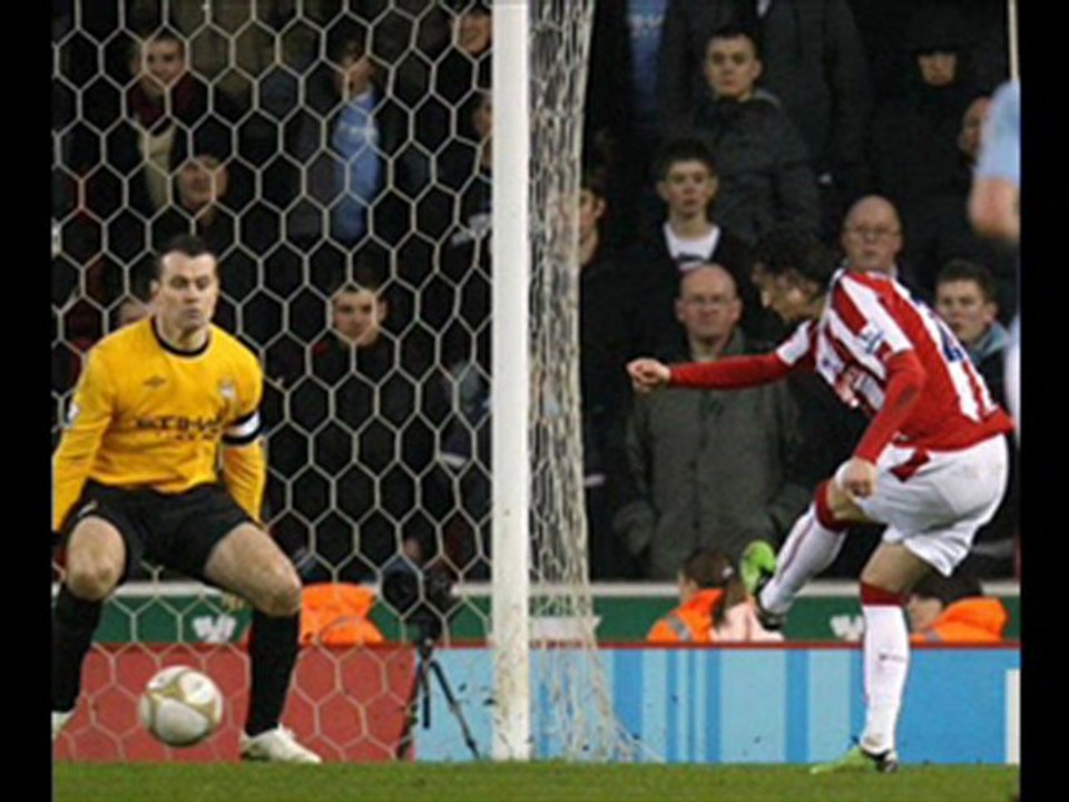 Kitson, Shawcross, Tuncay scored : Stoke 3-0 Manchester Cit