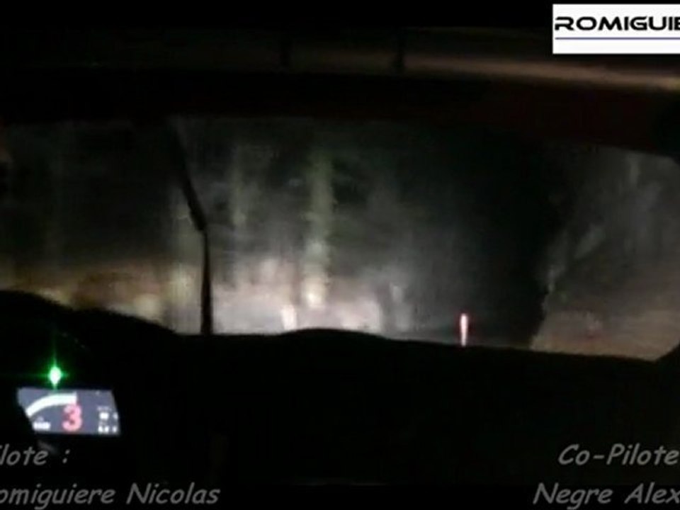 Rallye des Thermes Nicolas Romiguiere Clio R3