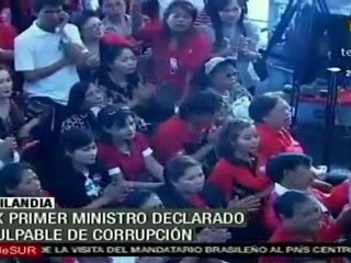 Ex primer ministro tailandés,  culpable de corrupción