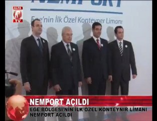nemport açılış ve plaket töreni