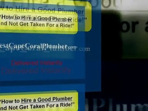 Emergency Plumber Cape Coral, Water Plumber Cape Coral